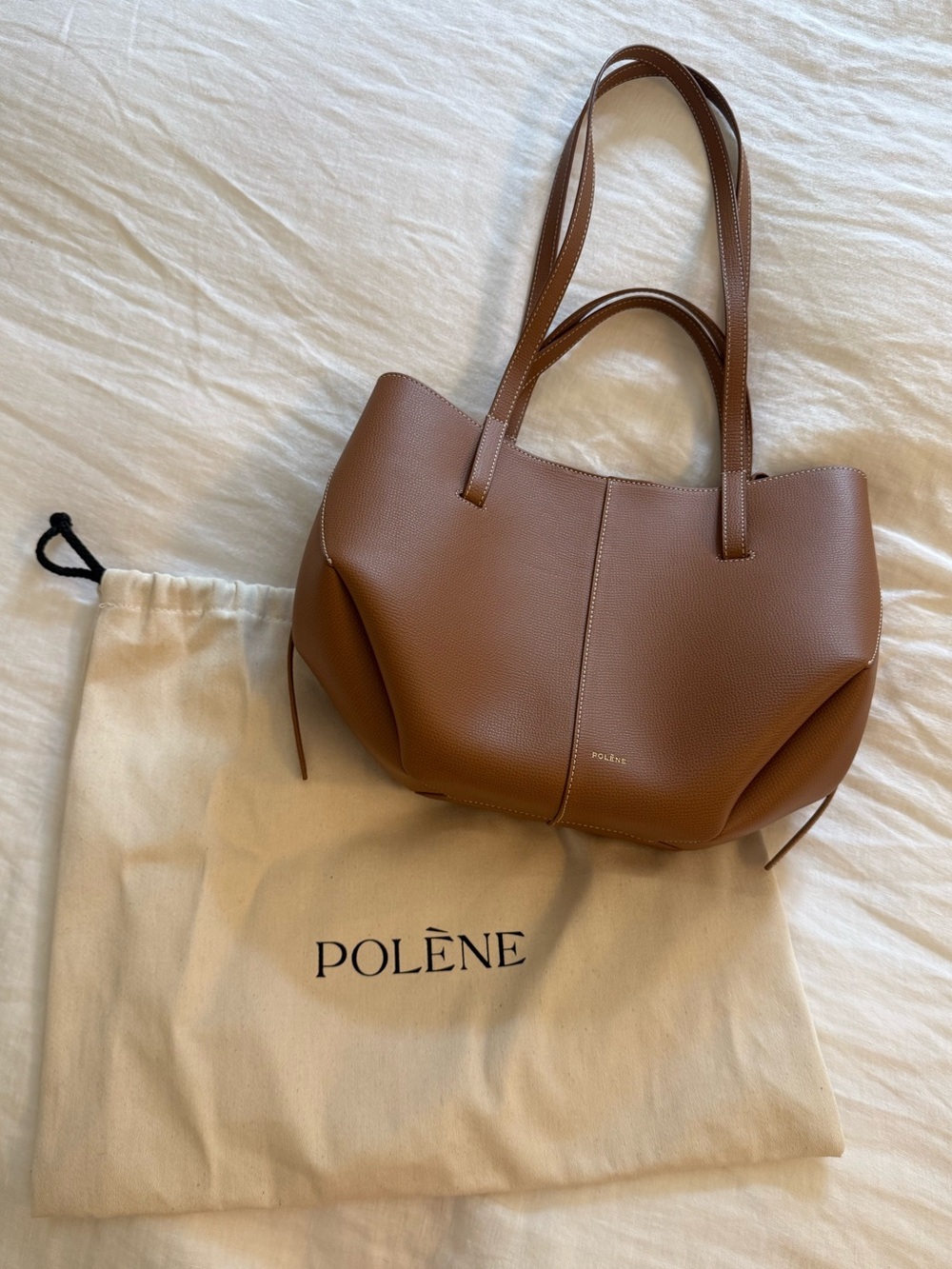 Polène Cyme Mini in Camel